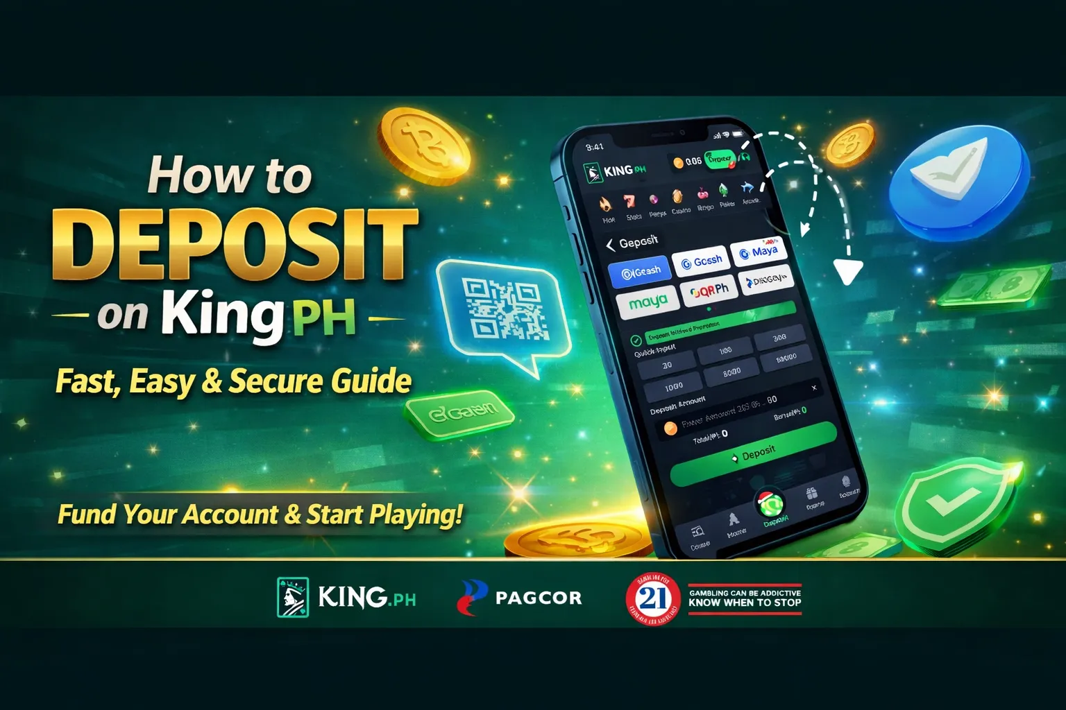 How to Deposit on KingPH